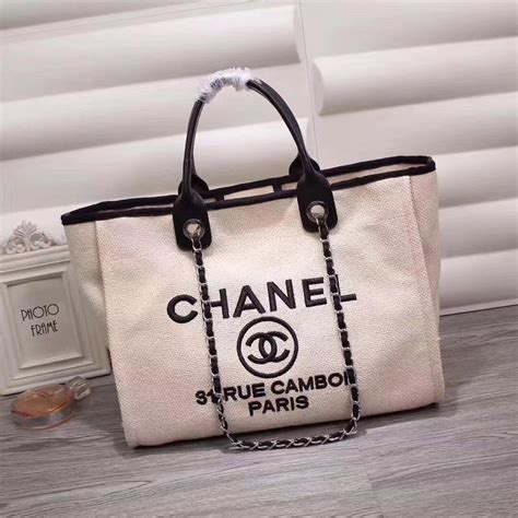 chanel beach bag replica|authentic chanel diamond bag.